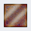 Printed silk foulard, hazelnut brown