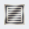 Printed silk foulard, ultramarine