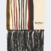 Printed silk scarf, turtledove