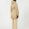 Reversible padded parka in water-repellent canvas, beige Reversible padded parka in water-repellent canvas, beige