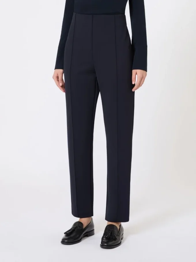 Scuba jersey cigarette trousers, ultramarine Scuba jersey cigarette trousers, ultramarine
