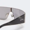 Shield sunglasses, black