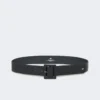 Shiny nappa leather belt, ultramarine