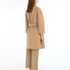 Short double-faced wool coat, camel Short double-faced wool coat, camel
