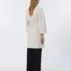 Short wool coat, ivory Short wool coat, ivory