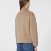 Short wool jacket, beige