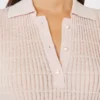 Silk and wool yarn jumper, pink