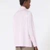 Silk charmeuse blouse, pink