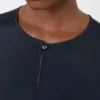 Silk crepe de chine blouse, ultramarine