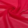 Silk georgette stole, geranium