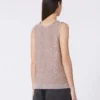 Sleeveless jumper with sequins, antique rose Sleeveless jumper with sequins, antique rose