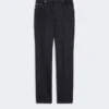 Slim-fit jeans with flared hems, midnightblue