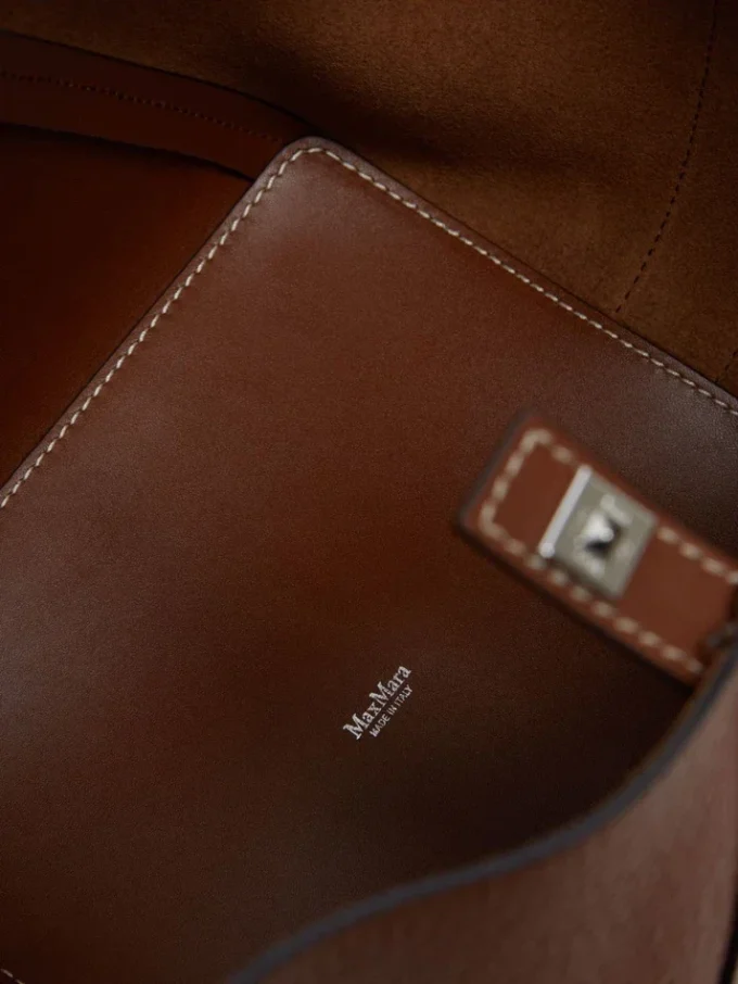 Small bucket bag, brown Small bucket bag, brown
