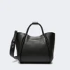 Small leather marine bag, black Small leather marine bag, black