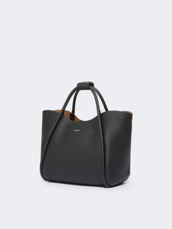 Small leather marine bag, black Small leather marine bag, black