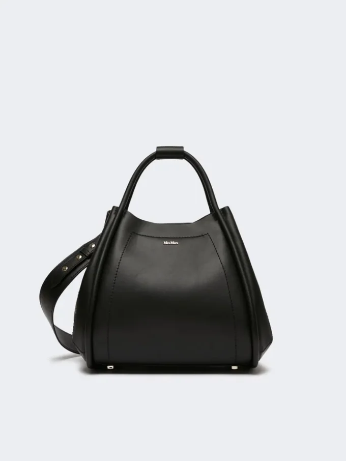 Small leather marine bag, black Small leather marine bag, black