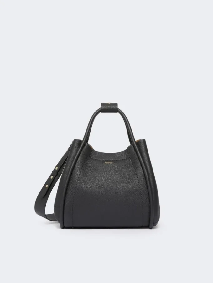 Small leather marine bag, black Small leather marine bag, black
