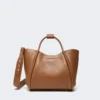 Small leather marine bag, brown bronze Small leather marine bag, brown bronze