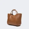Small leather marine bag, brown bronze Small leather marine bag, brown bronze