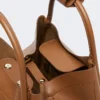 Small leather marine bag, brown bronze Small leather marine bag, brown bronze