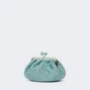 Small raffia-effect pasticcino bag, oil