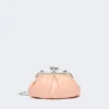 Small sheepskin pasticcino bag, antique rose