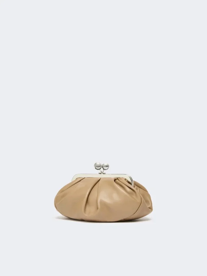 Small sheepskin pasticcino bag, turtledove