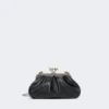 Small sheepskin pasticcino bag, ultramarine