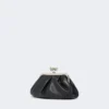 Small sheepskin pasticcino bag, ultramarine