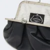 Small sheepskin pasticcino bag, ultramarine