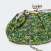 Small wool boucla pasticcino bag, green