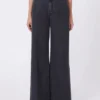 Soft cotton denim jeans, black