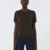 Soft wool sweater, dark green