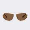 Square sunglasses, brown Square sunglasses, brown