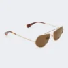 Square sunglasses, brown Square sunglasses, brown
