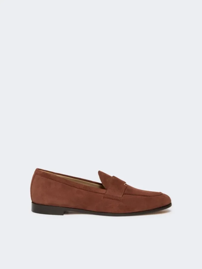 Suede moccasins, brown Suede moccasins, brown