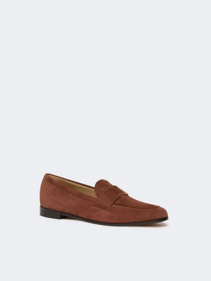 Suede moccasins, brown Suede moccasins, brown
