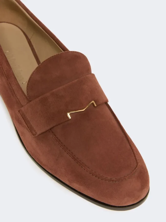 Suede moccasins, brown Suede moccasins, brown