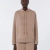 Technical cotton jersey sweatshirt, pink