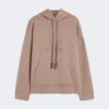 Technical cotton jersey sweatshirt, pink