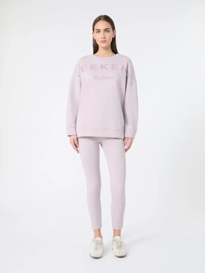 Technical jersey leggings, lilac Technical jersey leggings, lilac