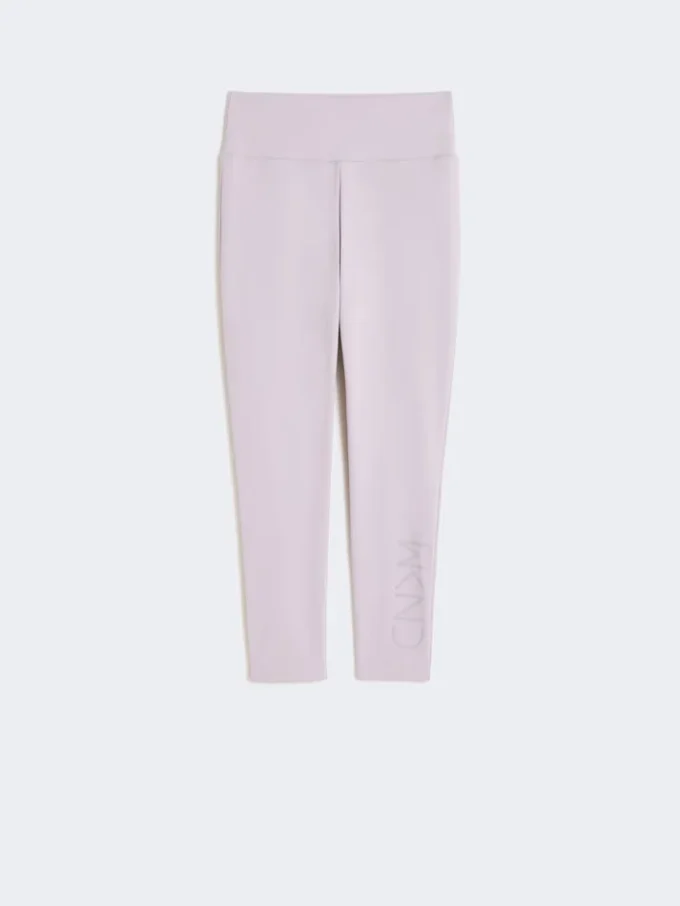Technical jersey leggings, lilac Technical jersey leggings, lilac
