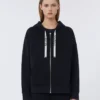 Technical jersey zip-up sweatshirt, ultramarine Technical jersey zip-up sweatshirt, ultramarine
