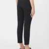 Viscose jersey trousers, black Viscose jersey trousers, black