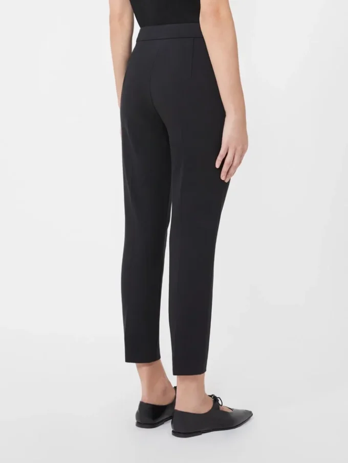 Viscose jersey trousers, black Viscose jersey trousers, black