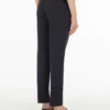Viscose jersey trousers, ultramarine