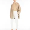 Viscose jersey trousers, white