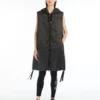 Water-repellent canvas gilet, black Water-repellent canvas gilet, black