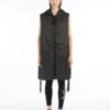 Water-repellent canvas gilet, black Water-repellent canvas gilet, black