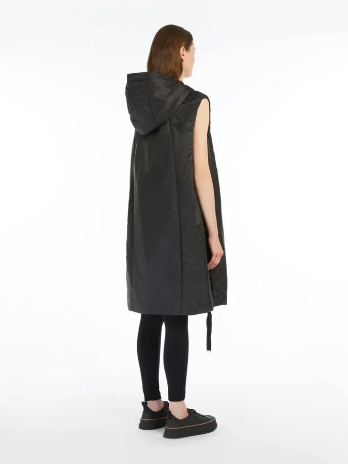 Water-repellent canvas gilet, black Water-repellent canvas gilet, black